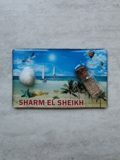 Zdjęcie oferty: Magnes na lodówkę Egipt - Sharm el sheikh 