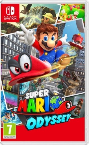 Zdjęcie oferty: Super Mario Odyssey Nintendo Switch Nowa Folia