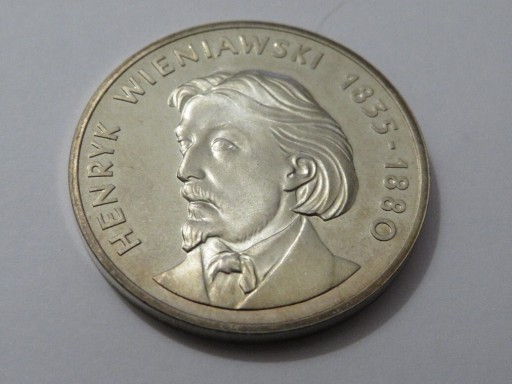 Zdjęcie oferty: Srebrna moneta 100 zł z 1979r. Henryk Wieniawski