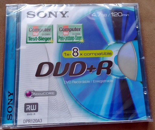 Zdjęcie oferty: Płyta Sony DVD+R 4,7 GB