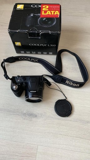 Zdjęcie oferty: Aparat cyfrowy Nikon COOLPIX L310 czarny