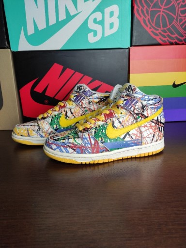 Buty Nike Dunk High Scribble 37 5 Eu 23 5 cm dniu Lublin Kup teraz na Allegro Lokalnie