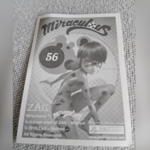 Zdjęcie oferty: Miraculous Panini naklejka 56