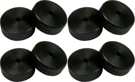 Zdjęcie oferty: Podkładki pod kolec głośnikowy - czarna 8 sztuk