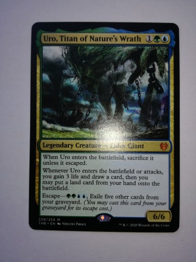 Zdjęcie oferty: Karta Uro, Titan of Nature's Wrath