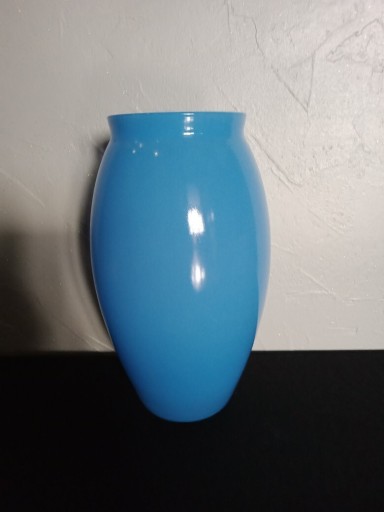 Zdjęcie oferty: Wazon niebieski szklany rozmiar sredni