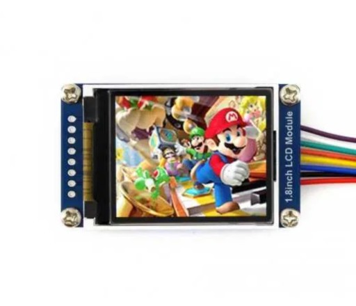 Zdjęcie oferty: Wyświetlacz LCD TFT - kolorowy 1,8'' 128x160px SPI