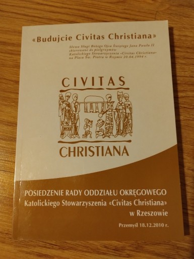Zdjęcie oferty: Civitas Christiana Posiedzenie rady w Rzeszów 