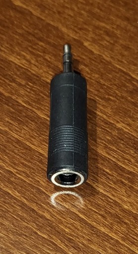 Zdjęcie oferty: Adapter Jack 6,3mm Ż - Mini Jack 3,5mm M stereo C
