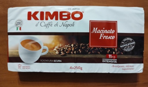 Zdjęcie oferty: Kimbo Macinato Fresco kawa mielona 250 g