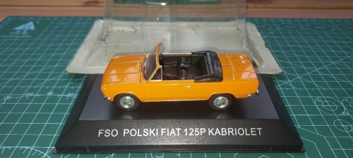 Zdjęcie oferty: FSO Polski Fiat 125p kabriolet 1:43 Dea LegendyFSO