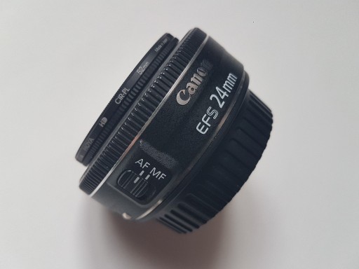 Zdjęcie oferty: Canon EF-S 24mm f/2.8 STM Filtr Hoya