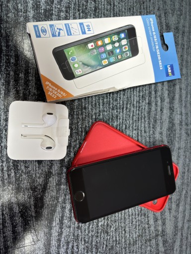 Zdjęcie oferty: iPhone 8 64GB (PRODUCT)RED + EarPods + gratis
