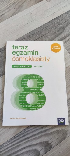 Zdjęcie oferty: teraz egzamin ósmoklasisty arkusze j.angielski  