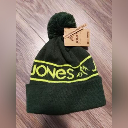 Zdjęcie oferty: Czapka Beanie Jones Snowboards zielona pompon