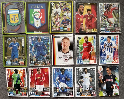 Zdjęcie oferty: 15 kart Panini i Topps