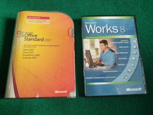 Zdjęcie oferty: Microsoft Office Standard 2007 UPG + Works 8