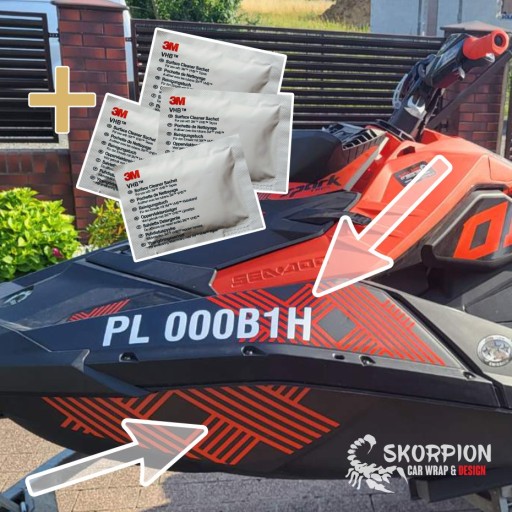 Zdjęcie oferty: SEA-DOO SPARK. NAKLEJKI. 4 szt. Komplet.