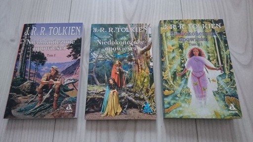 Zdjęcie oferty: Niedokończone Opowieści, Tolkien wyd.I,Amber 1995