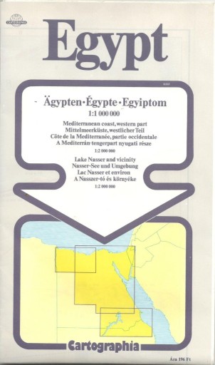 Zdjęcie oferty: Egipt - mapa 1 : 1 100 000