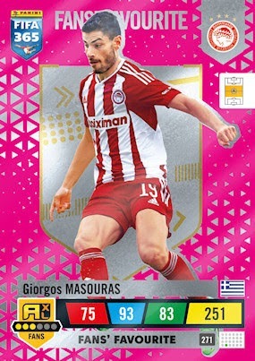 Zdjęcie oferty: Giorgos Masouras panini adrenalyn 2023 nr 271