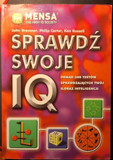 Zdjęcie oferty: Testy na inteligencję IQ. Sprawdź swoje IQ. Mensa