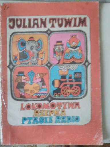 Zdjęcie oferty: Stara książka wiersze ”Lokomotywa...” Tuwim 1985