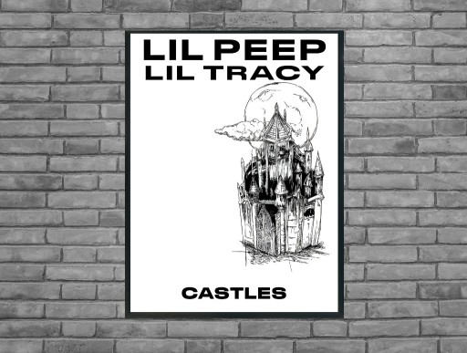 Zdjęcie oferty: Plakat lil peep lil tracy castles