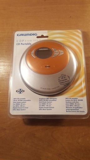 Zdjęcie oferty: discman GRUNDIG CDP 5100 SPCD Blister stan Kolekcjonerski