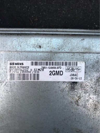 Zdjęcie oferty: Komputer, sterownik silnika Ford 7M51-12A650-AFD