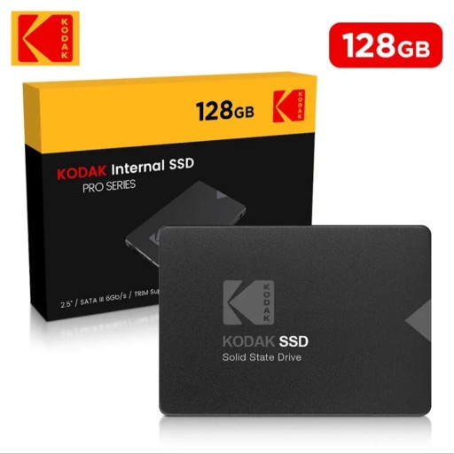 Zdjęcie oferty: Dysk SSD KODAK PRO 128GB 3D NAND Laptop PC 550Mb/s
