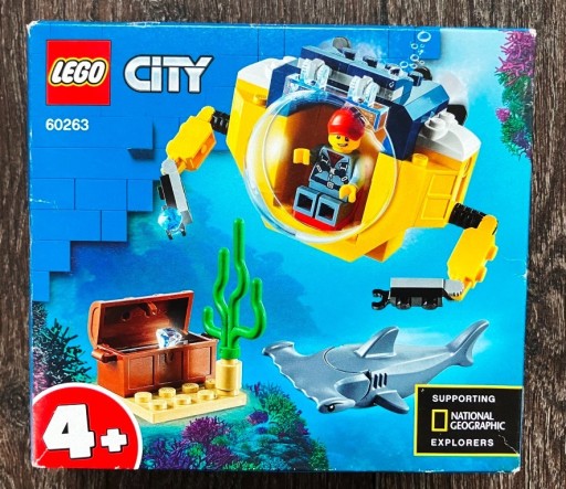 Zdjęcie oferty: LEGO 60263 City Oceaniczna miniłódź podwodna IDEAŁ