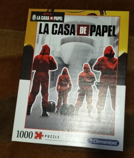 Zdjęcie oferty: Puzzle Clementoni Dom z papieru - La casa de papel