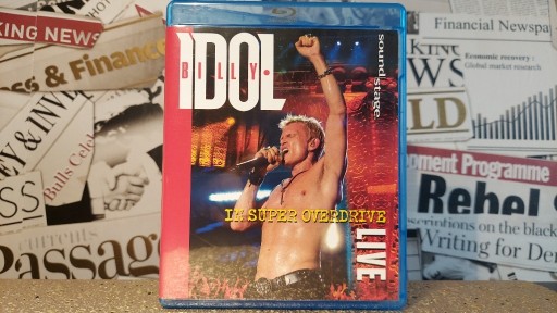 Zdjęcie oferty: Billy Idol - In Super Overdrive Live płyta Blu-ray