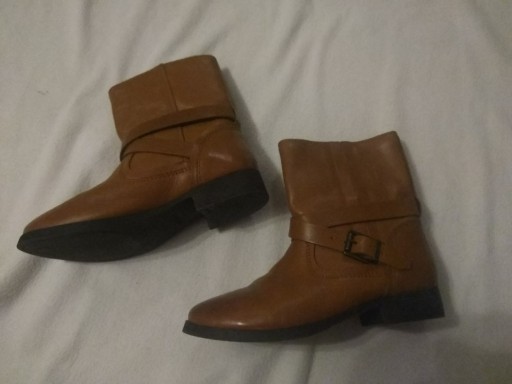 Zdjęcie oferty: Zara girls 35 botki skóra naturalna dla dziewcznki