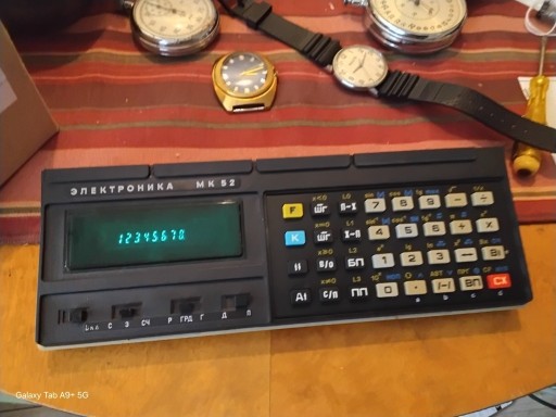 Zdjęcie oferty: Kalkulator vintazny Elektronika MK 52  SPRAWNY
