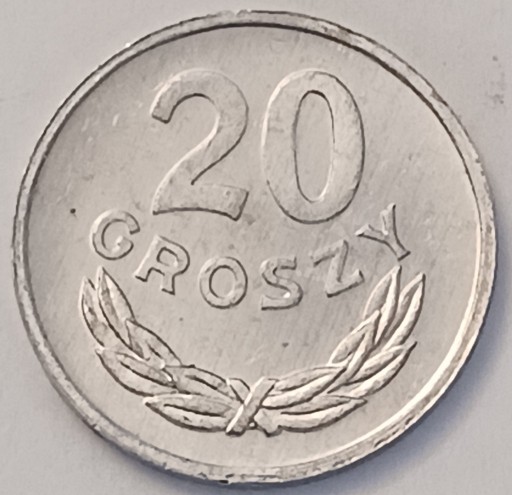 Zdjęcie oferty: 20 gr groszy 1981 r. mennicza