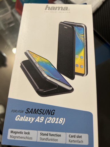 Zdjęcie oferty: Etui Hama Samsung A9 2018 Eko skóra zamykane