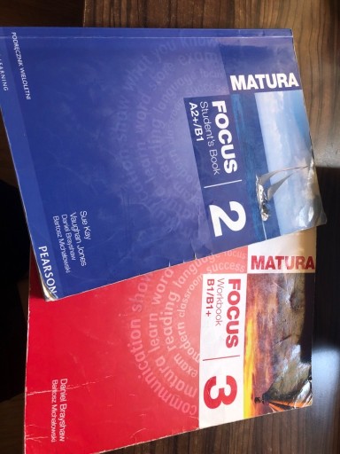 Zdjęcie oferty: Matura Focus 2 i 3 podręcznik i ćwiczenia 