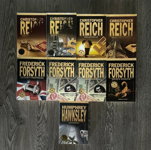 Zdjęcie oferty: C.Reich x4 F.Forsyth x4 H.Hawksley x1