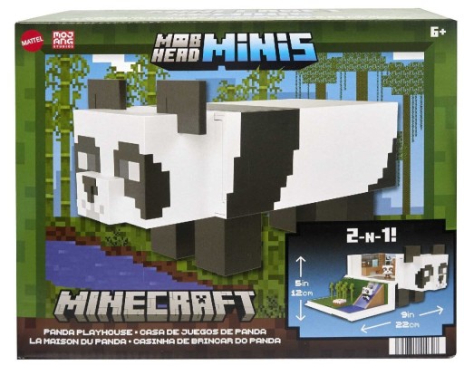 Zdjęcie oferty: Zestaw Figurek Minecraft Domek Zabaw Pandy