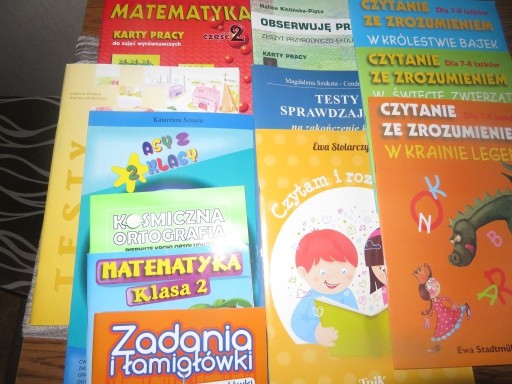 Zdjęcie oferty: pakiet książek edukacyjnych kl. 2