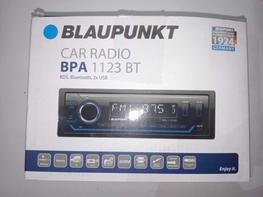 Zdjęcie oferty: Radio samochodowe Blaupunkt BPA1123BT 1-DIN