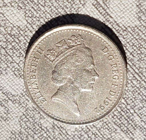 Zdjęcie oferty: 10 PENCE ELIZABETH II 1992