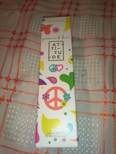 Zdjęcie oferty: Woda AVON ATTITUDE PEACE& LOVE 50 ML- UNIKAT!