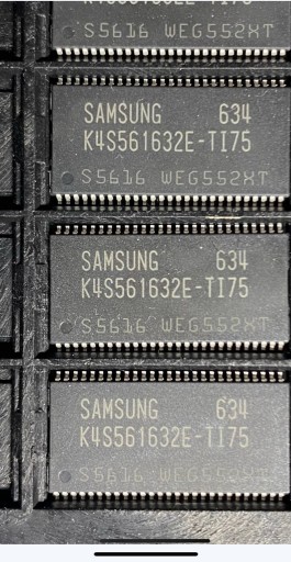 Zdjęcie oferty: Pamięci Samsung K4S56