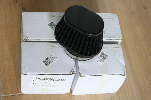Zdjęcie oferty: Filtr powietrza owalny stożkowy 60mm
