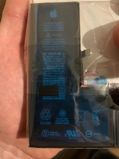 Zdjęcie oferty: iPhone XS oryginalna bateria Apple 2658 rok 2024