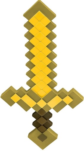 Zdjęcie oferty: Miecz Disguise Minecraft złoty 51 cm Mojang