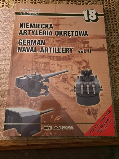 Zdjęcie oferty: Niemiecka Artyleria Okrętowa Vol II. M Skwiot
